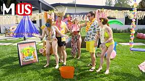 Jerkaoke Summertime Orgy with Madison Morgan and Rosalyn Sphinx