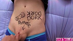 hey, check this small penis sorority prank!