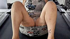 drblackjohnsonxxx brunette milf rubs fat pussy with intense anal pleasure