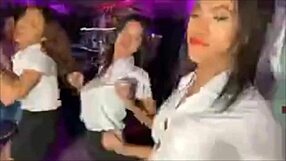 Latina T-Girl Whore Sucks Cock and Works Her Trade