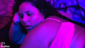 Candle Wax Play on Tied Feet, So Hot!