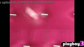Victoria Silvstedt's solo striptease and lingerie collection