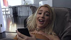 Hot step sister caught masturbating.