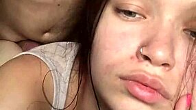 Fucked Young Beauty Behind Garages Then On Bed