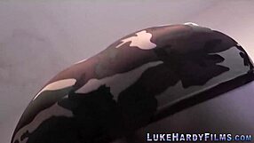 Blonde British Babes in High Heels Suck and Fuck Big Monster Cocks