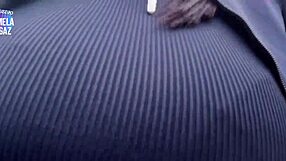 Why is this young guy flashing his big ass on the beach?