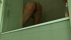 Sexy amateur guy shaves his monster cock in delicious session.