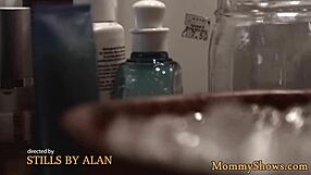 Stepmom dominates cute teens with strapon in wild scene