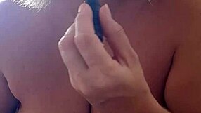 Blonde mature mom teaches son bathing fetish masturbation!