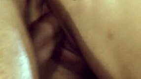 Oily brunette with big tits gets fucked and covered in jizz.