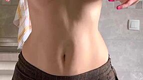 Cute Petite 18+ Girl Maiskii Touches Herself with Dildo and Fingers Solo