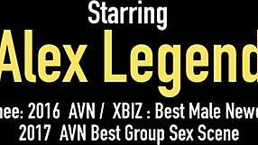 hey, can you handle watching Alex Legend dominate stunning redhead Penny Pax with flogging?