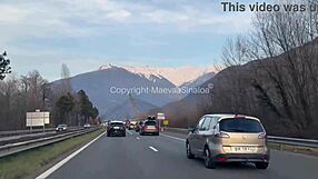 Young French Girl Gets Pussy Filled Bareback