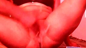 Queensandy masturbates with toys and fingers to orgasm on webcam