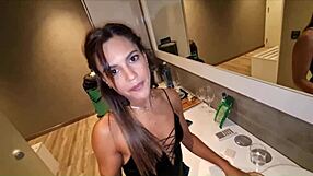 squirt fucking with apolonias huge deepthroat cock in doggystyle and riding