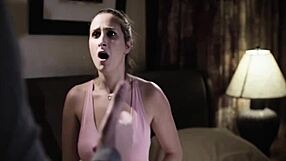 Step Daughter Ashley Adams Loses Anal Virginity in Intense Scene