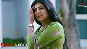 Swarnamalaya flaunts her massive big boobs in steamy display