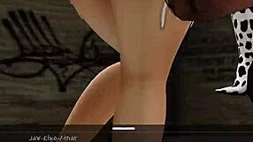 big booty latina bitch twerking at party