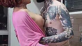 I Made Him Eat Me All Over The House After Work!