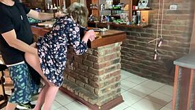 Hey, hot milf upskirt fuck with the neighbors