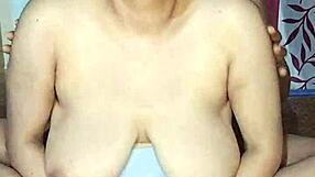 desi cute big boobs alisha bhabhi contrasts her juicy hairy pussy with saggy tits