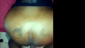 The Wife Seduces with Lingerie Leading to Intense Sex with Big Black Cock