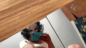 bunny playing with her wet pussy