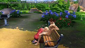 Dangerous Blowjob In The Park With Risky Outdoor Fun