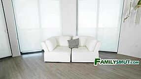 Family smut oops with mother in law's big tits and natural bbw body