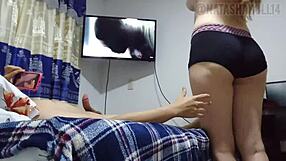 Best Friend Invites Me Over, Ends Up Filming Hot Cowgirl Creampie Video