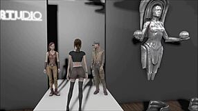 Mlada porn zvezda dildo v javnem analu med Fallout 4 igro