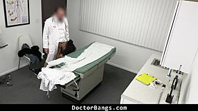 Patient Receives Intimate Exam from Doctor in Positions