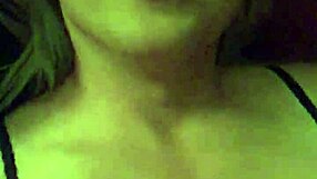 Beautiful Face and Hard Cock Shemale Stephanie Clover Masturbates