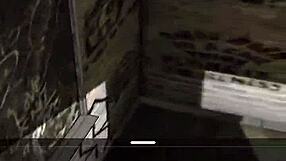 big booty latina bitch twerking at party