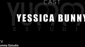 P-sluts vol 34 features sexy colombian yessica bunny intensely riding and taking anal from four big cocks in missionary and cum-filled action.