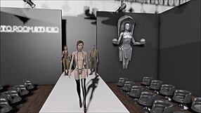 Teen Pornstar Uses Dildo in Public Anal Fucking During Fallout 4 Game