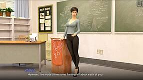 3D visual novel with curvy characters