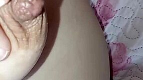 Wow! Gretala’s huge tits bounce wild with that pregnant belly!