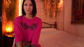 Step-Daughter Asked Her Step-Dad For Help To Heal Her Throat With A Cock?