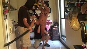 intense fist fucking bdsm session with milf amateur