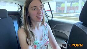 Carolina Lorca Returns with Hairy Pussy, Still Innocent in Petite Amateur Casting with Monster Cock