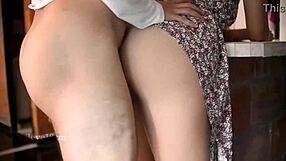 Why Does My Latina Neighbor Wear Sexy Dress for Real Homemade HD Sex? I Can't Resist Her Big Ass.