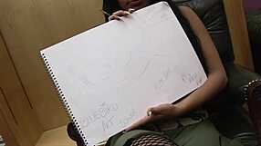 romana rider brunette milf licks blonde's big tits and ass