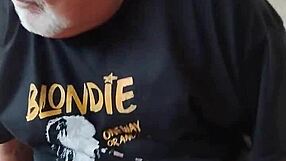 why am i jacking off in this blondie t shirt from usa