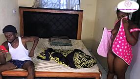 Horny African Wife Seduces Stepson With Big Cock