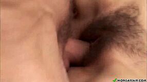 Stepson Loves Stepmom's Big Tits and Hairy Pussy!