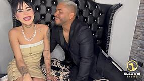 Peruano destroza y sodomiza a joven venezolana en quickie blowjob y fucking!