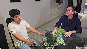 I Strike a Deal with Stepson to Screw My Wife and Keep My Secret Safe. No Word to My Trans Girlfriend!