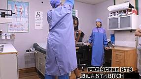 mia sucks dick and swallows a huge load in backstage domination