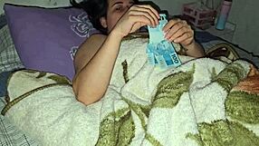 Uncle seduces teen for money and enjoys tight pussy